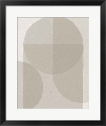 Framed Soft Rain II Print