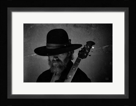 Framed Home on the Range Cowboy I Print