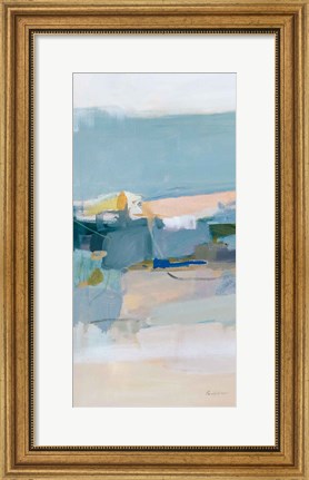 Framed Moab Panel Blue Gray Print