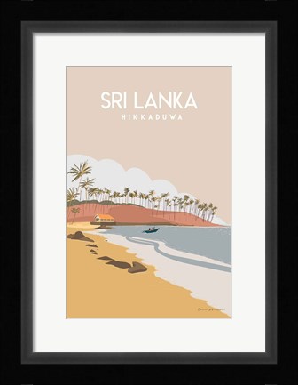 Framed Sri Lanka Print