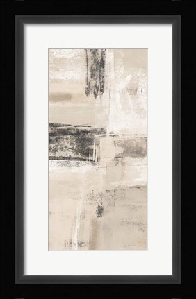 Framed Neutral Shades II Print