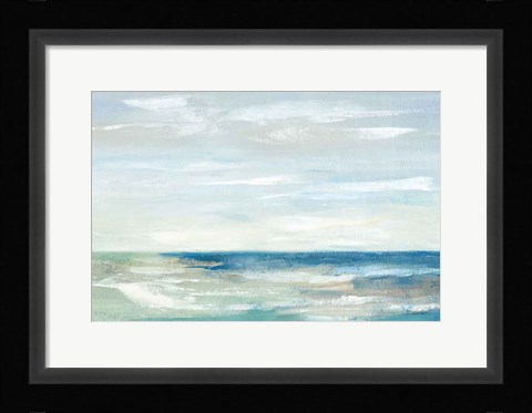 Framed Early Morning Waves III Print