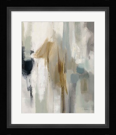 Framed Ethereal Sandy Beach I Print