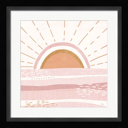 Framed Warm Sweet Summer V Print