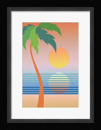 Framed Paradise No Words Print