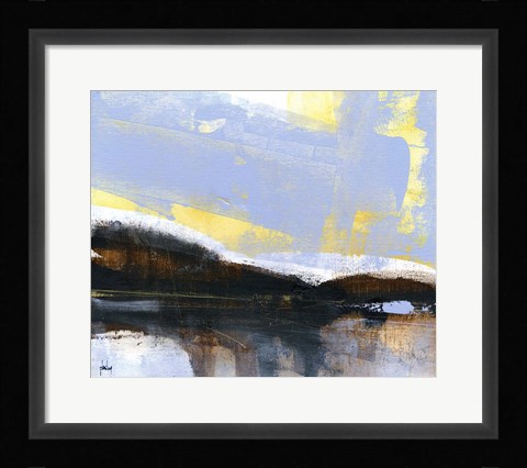 Framed Umber Lake Print