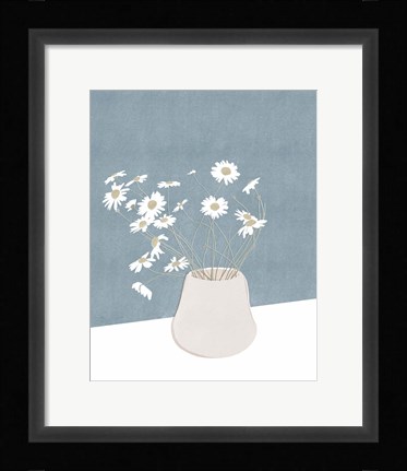 Framed Daisy Still Life Print