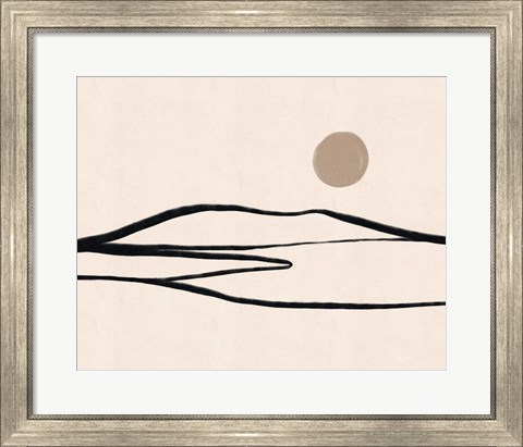Framed Linear Landscape No. 2 Print