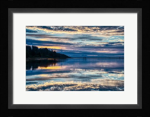 Framed Lavender Morning Print