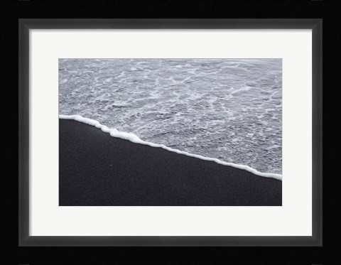 Framed Black Sand No. 2 Print