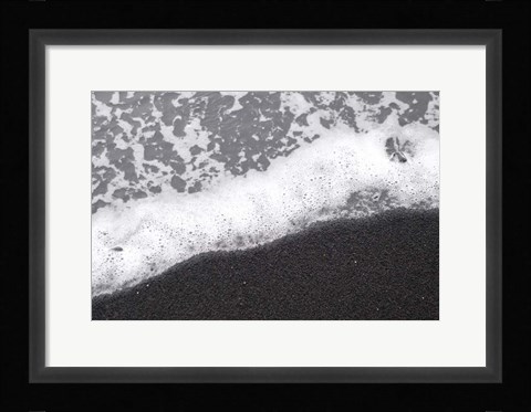 Framed Black Sand No. 3 Print