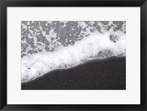 Framed Black Sand No. 3 Print