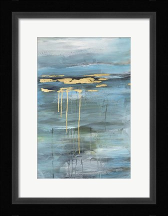 Framed Distant Shores II Print