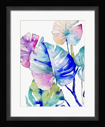 Framed Prism Palms I Print