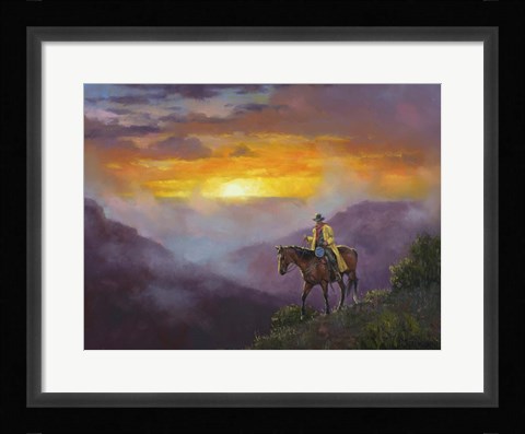Framed Morning Mist Print