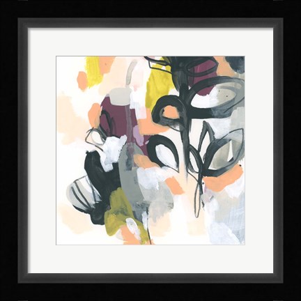 Framed Garden Extraction VI Print