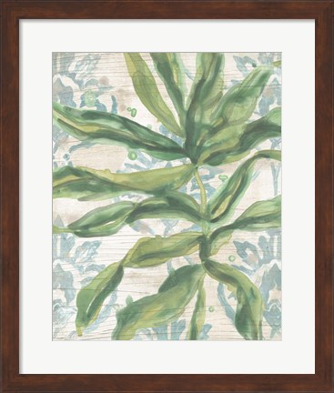 Framed Palms &amp; Patterns IV Print
