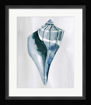 Framed Soft Ocean Gems II Print
