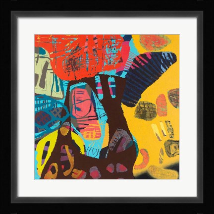 Framed Conversations In The Abstract No. 113 Print