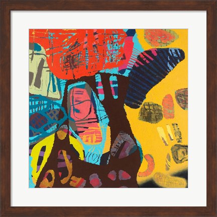 Framed Conversations In The Abstract No. 113 Print