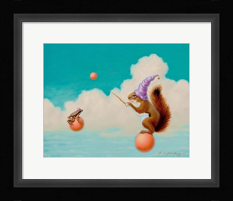 Framed Little Wizard Print