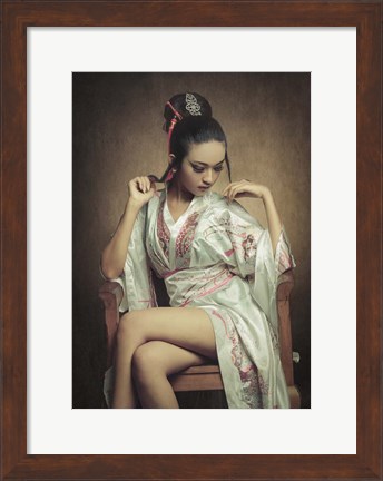 Framed Story Of Geisha : Fantasize Print