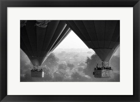 Framed In the Air Print