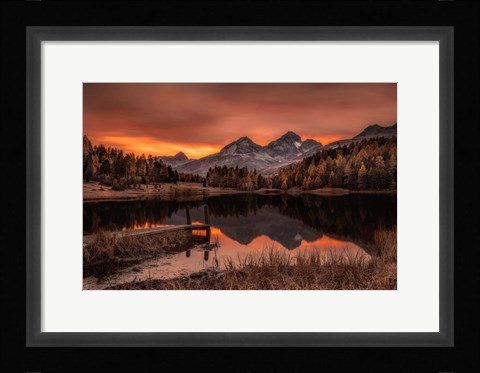 Framed Calm Print