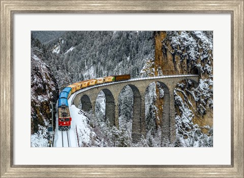 Framed Transalpine Print