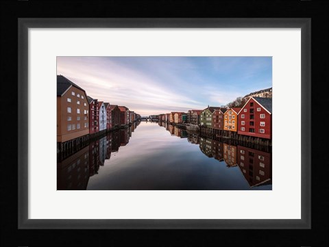 Framed Trondheim, Norway Print