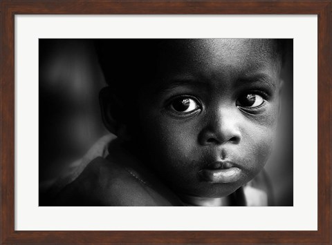 Framed Your Eyes Can Do Everything - Ghana Print
