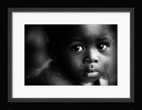 Framed Your Eyes Can Do Everything - Ghana Print
