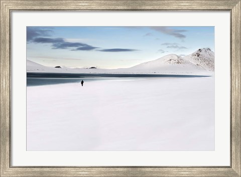 Framed Lost In Iceland Print