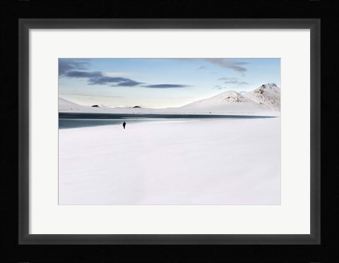 Framed Lost In Iceland Print