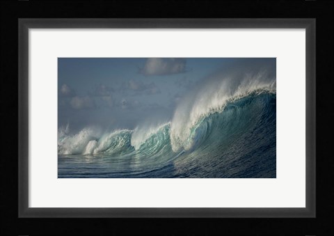Framed Salt Water Machine Print