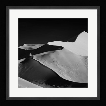 Framed Abstract Dunes Print