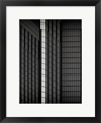 Framed Archi Abstract Print