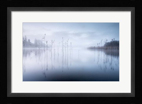 Framed Reflections in a Lake 2 Print