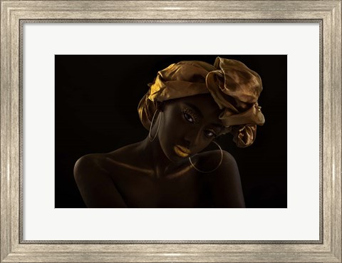 Framed Gold Touches 2 Print
