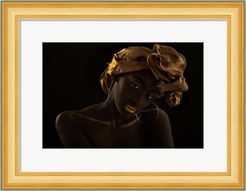 Framed Gold Touches 2 Print