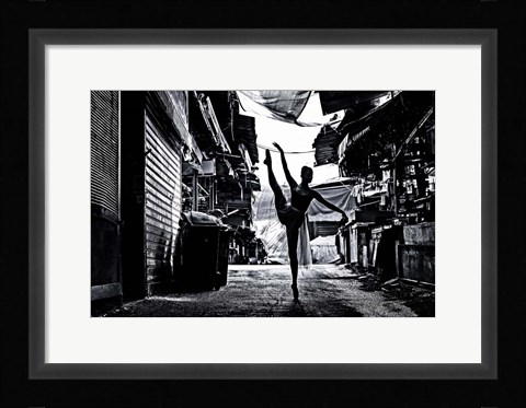 Framed Street Dancer Print
