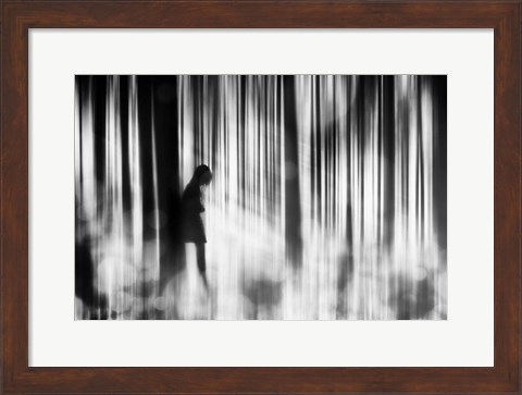 Framed Caught in the Sorrow Print
