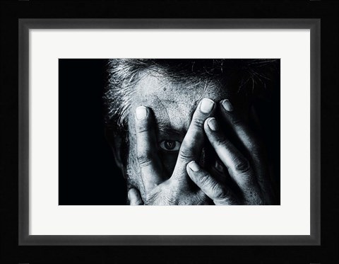 Framed Open the Sadness Print