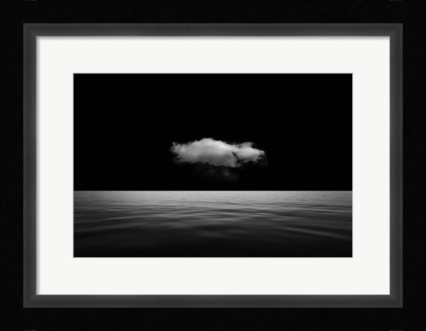 Framed Lonely Cloud Print