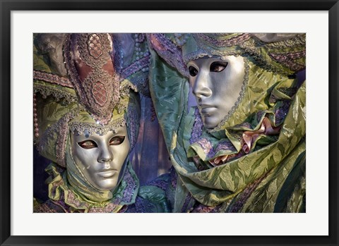 Framed Venice Carnival Print