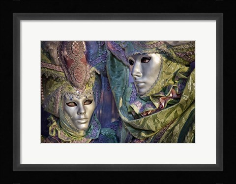 Framed Venice Carnival Print