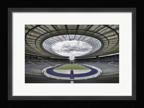 Framed Olympiastadion, Berlin Print