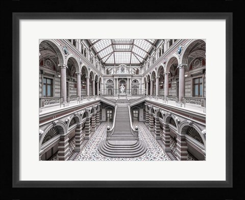 Framed Justizpalast, Vienna Print