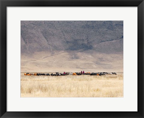 Framed Incredible Maasai Print