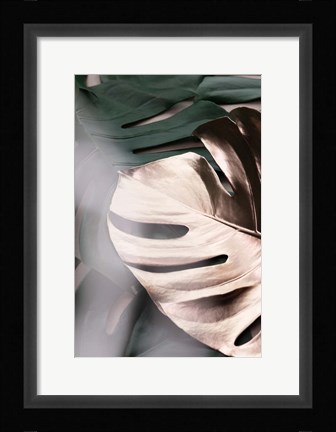 Framed Monstera Mix 3 Print